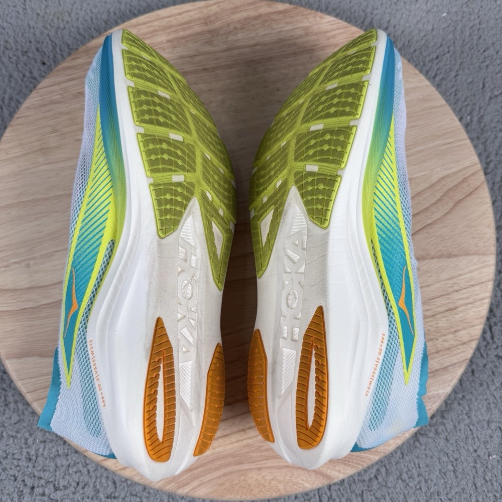 Hoka One Cielo Mens Size 8.5 Womens 10 Green Road Running Shoes 1143490 WCRM - Picture 6 of 14